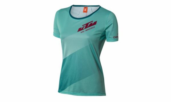 KTM Lady Charakter Shirt shortsleeve; aqua/vital; blue