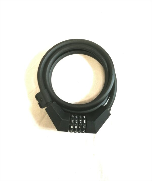 M-WAVE DS 12.18; Spiralkabelschloss/spiral cable lock