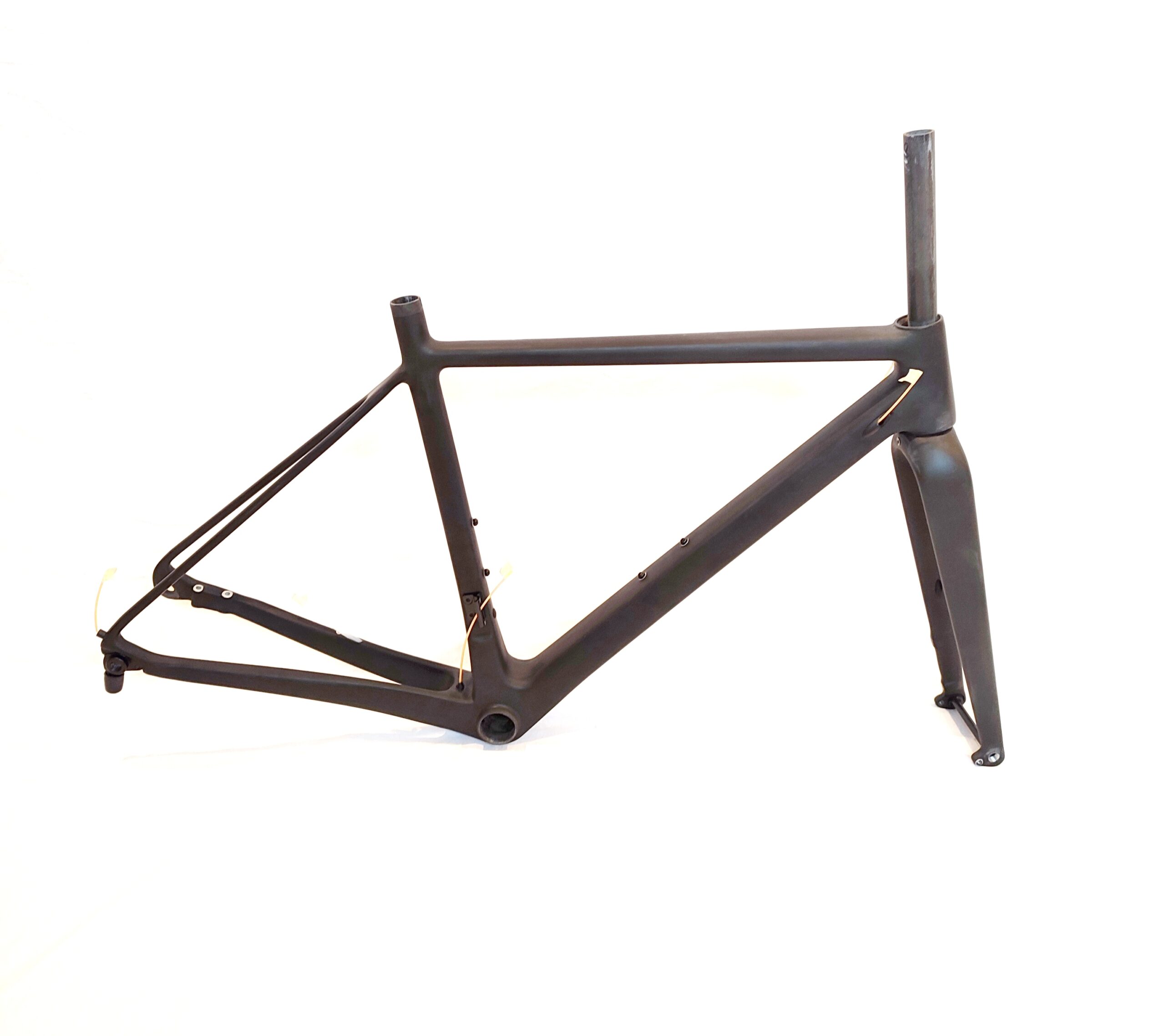 Design 2: Carbon Rahmen - Rennrad (roh/unbehandelt)